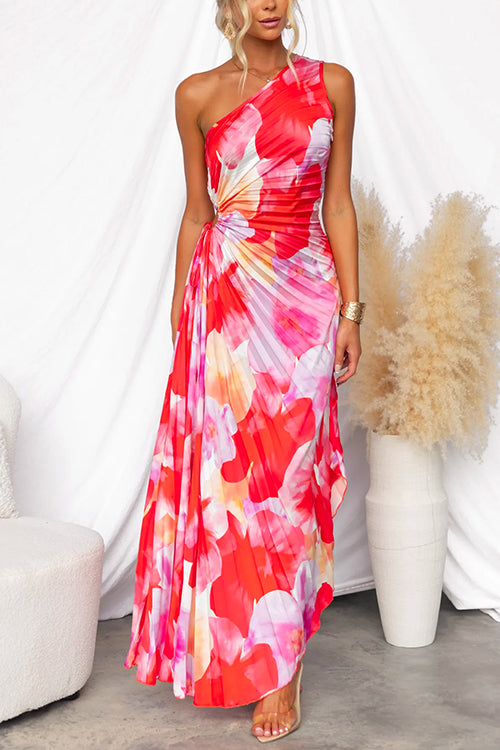 Violet &amp; Grace™ | Vibrant Tropical Evening Dress