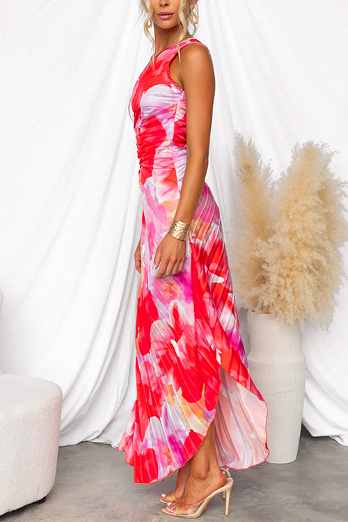 Violet &amp; Grace™ | Vibrant Tropical Evening Dress