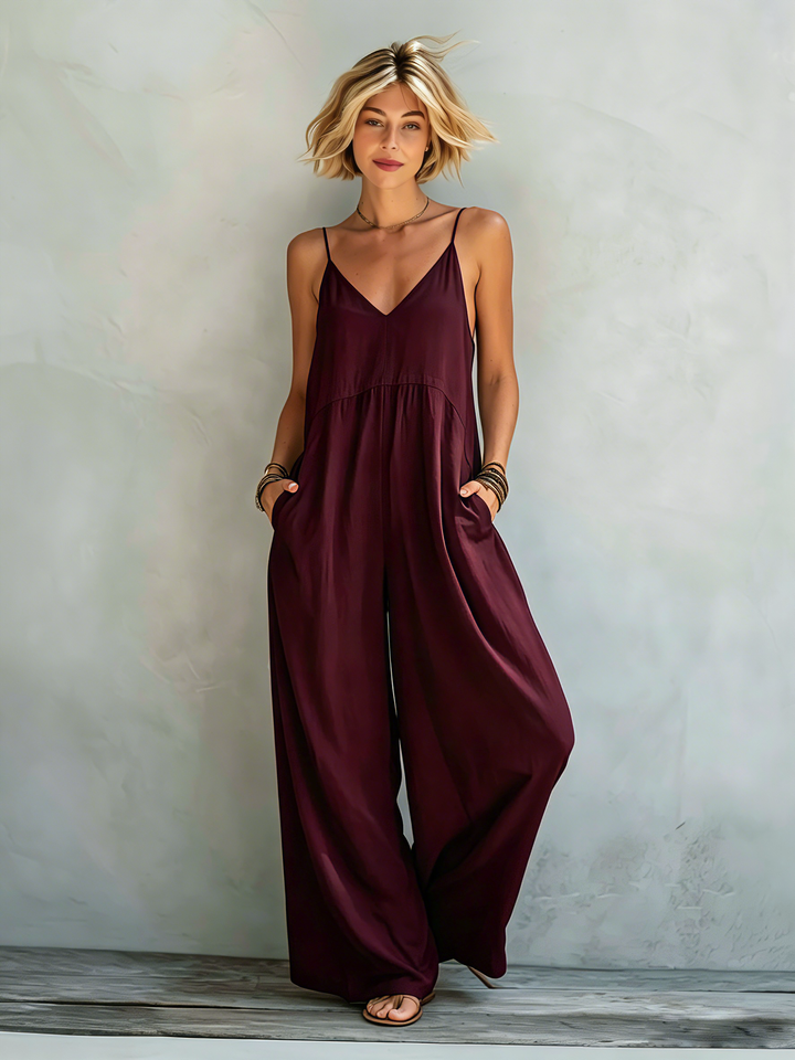 Amélie - Casual Sleeveless Jumpsuit