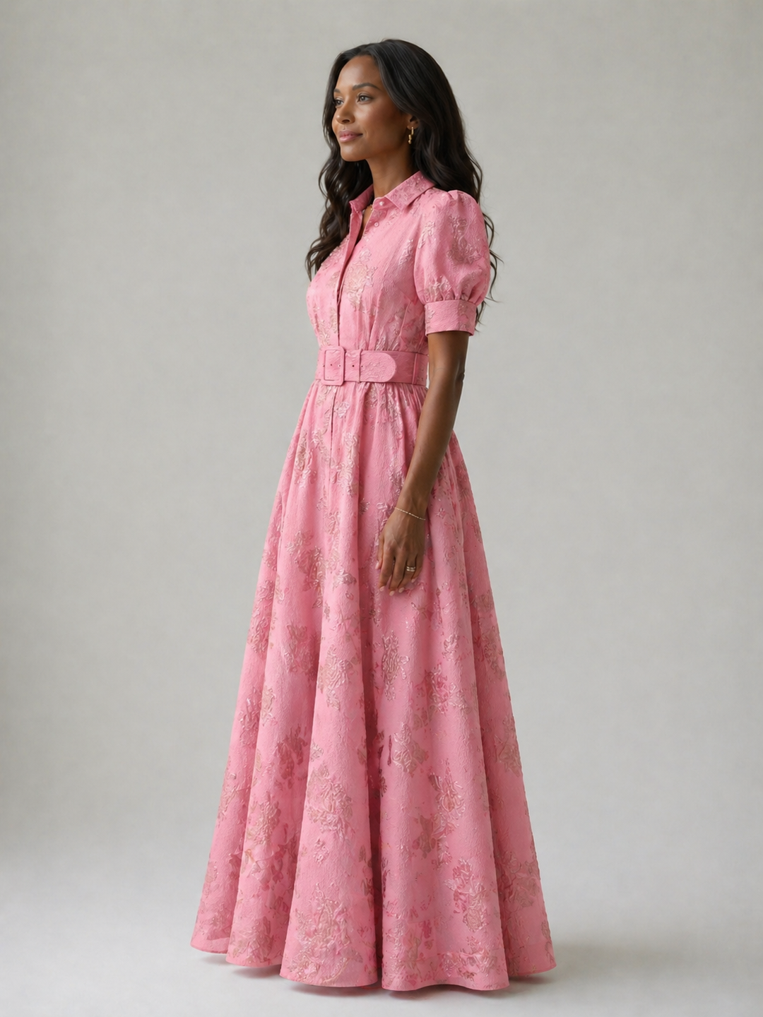 Violet &amp; Grace™ | Belted Floral Maxi Dress