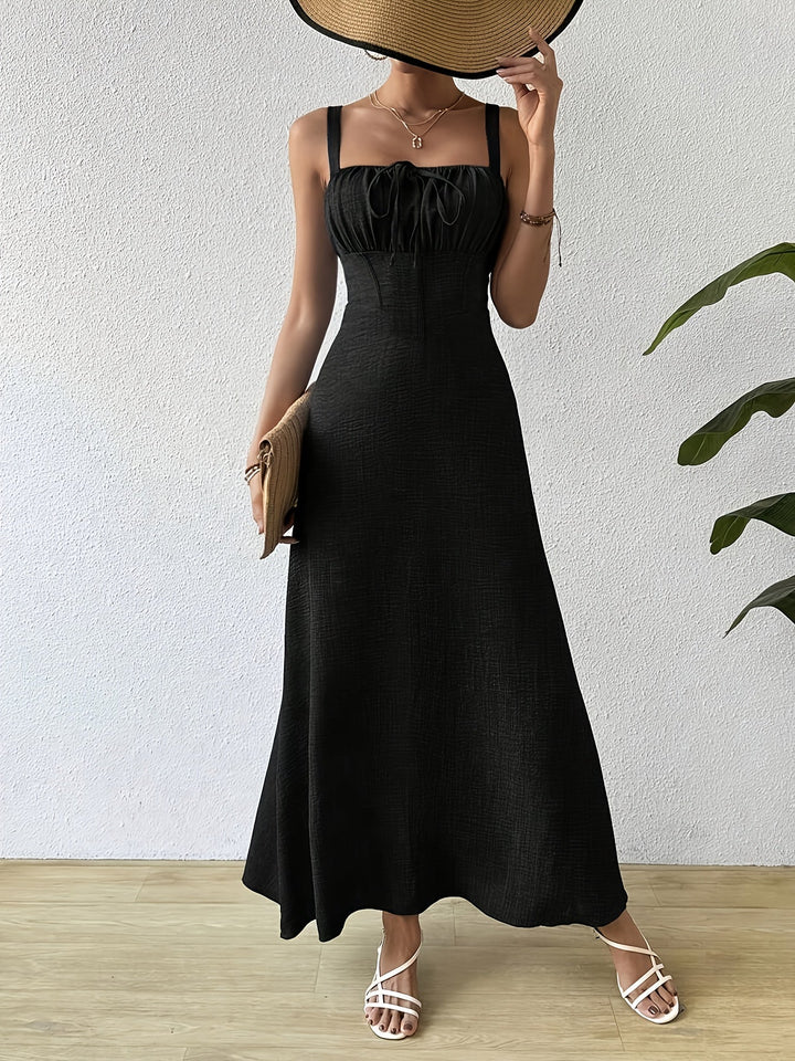 Aubrey | Elegant Suspender Dress