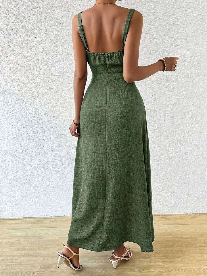 Aubrey | Elegant Suspender Dress