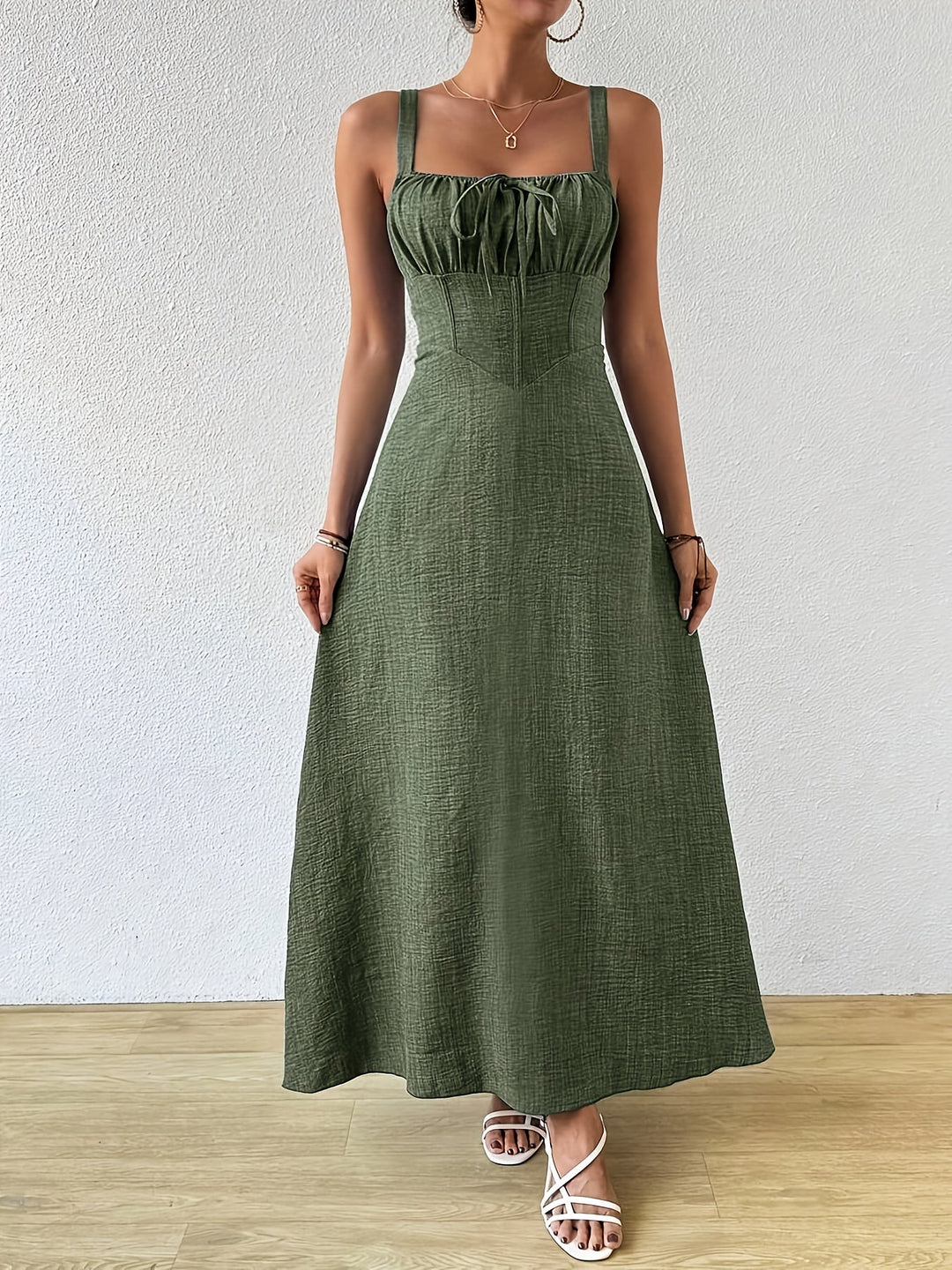Aubrey | Elegant Suspender Dress