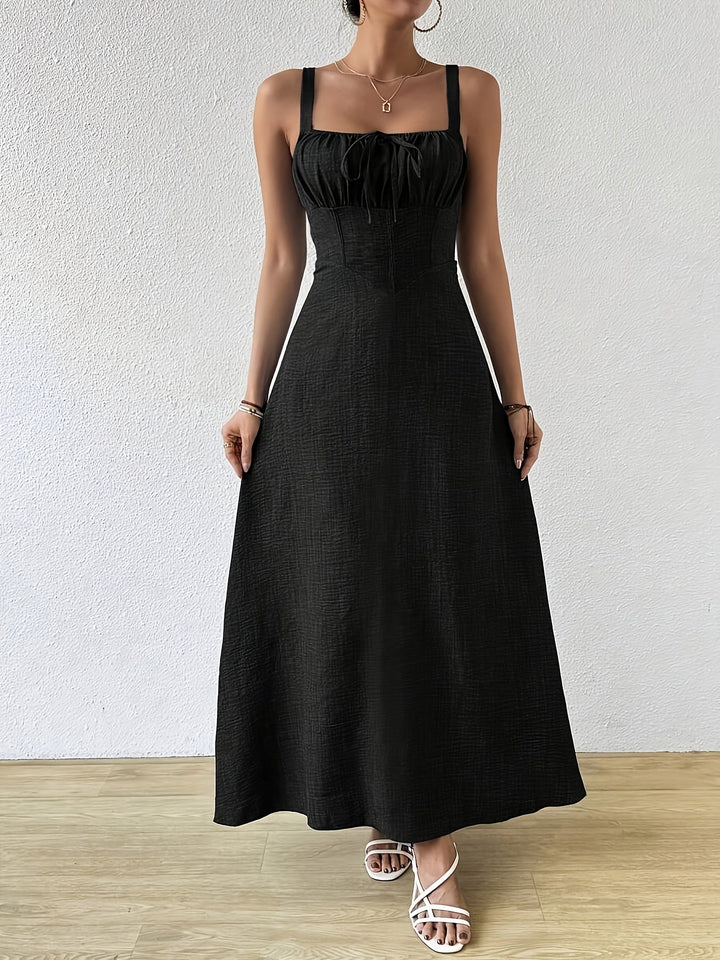 Aubrey | Elegant Suspender Dress